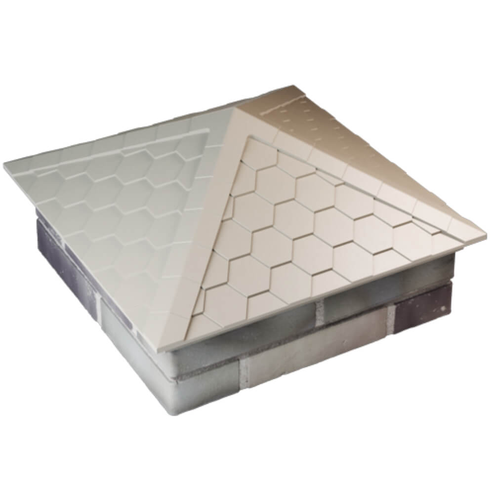 Колпак Zking Эверест Бежевый на столб 2х2 кирпича (535х535мм) Нижний Новгород фото