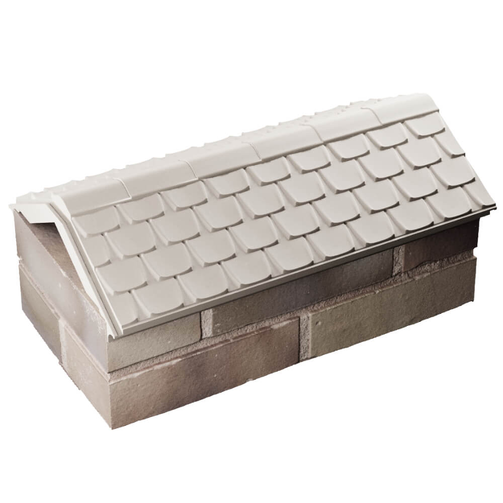 Парапет Zking Эльбрус Бежевый с посадкой на 1 кирпич (255мм) в Нижнем Новгороде фото