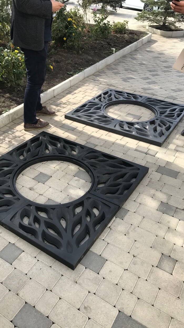 Приствольная решетка для дерева ZKING CRUST 1.2х1.2м Черная в Нижнем Новгороде фото