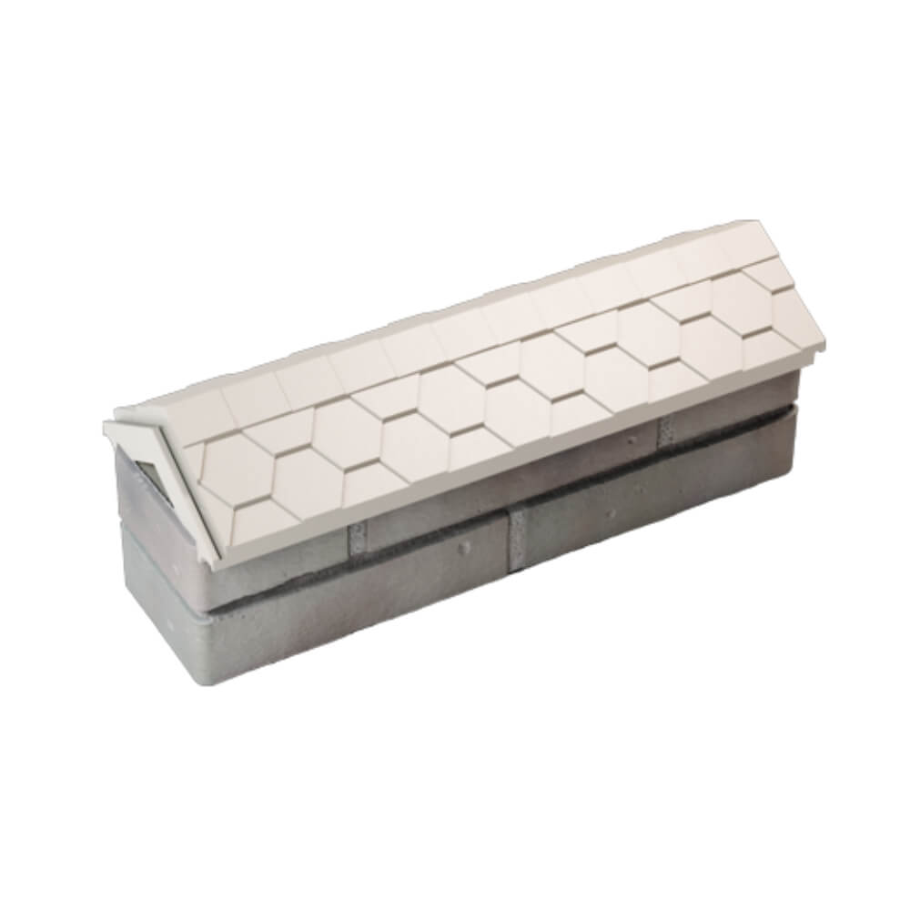 Парапет Zking Эверест Бежевый с посадкой на 0.5 кирпича (130мм) в Нижнем Новгороде фото