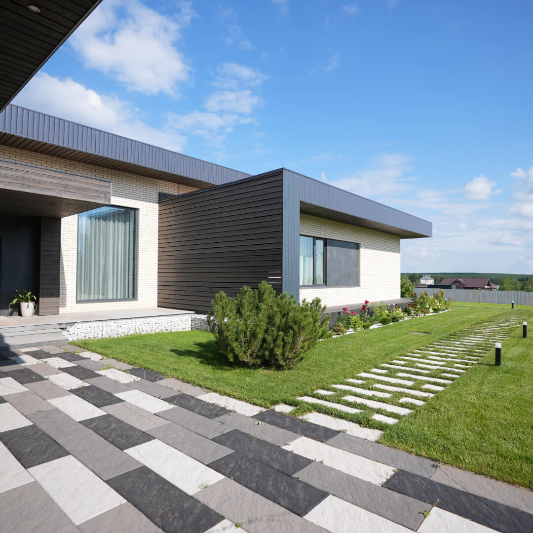 Шаговая плита STONE Черный Сланец 990х330х55мм в Нижнем Новгороде фото