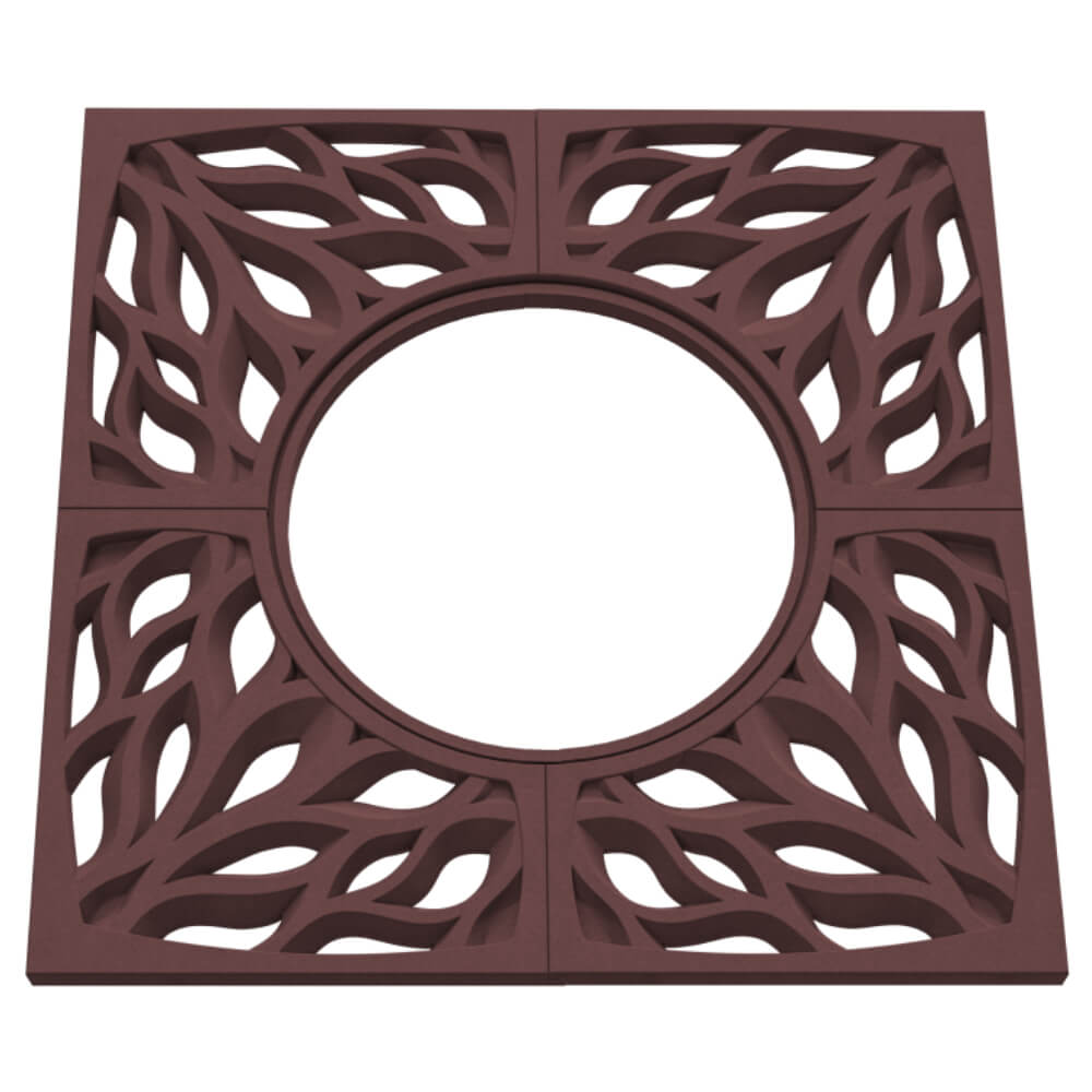 Приствольная решетка для дерева ZKING CRUST 1.2х1.2м Коричневая в Нижнем Новгороде фото