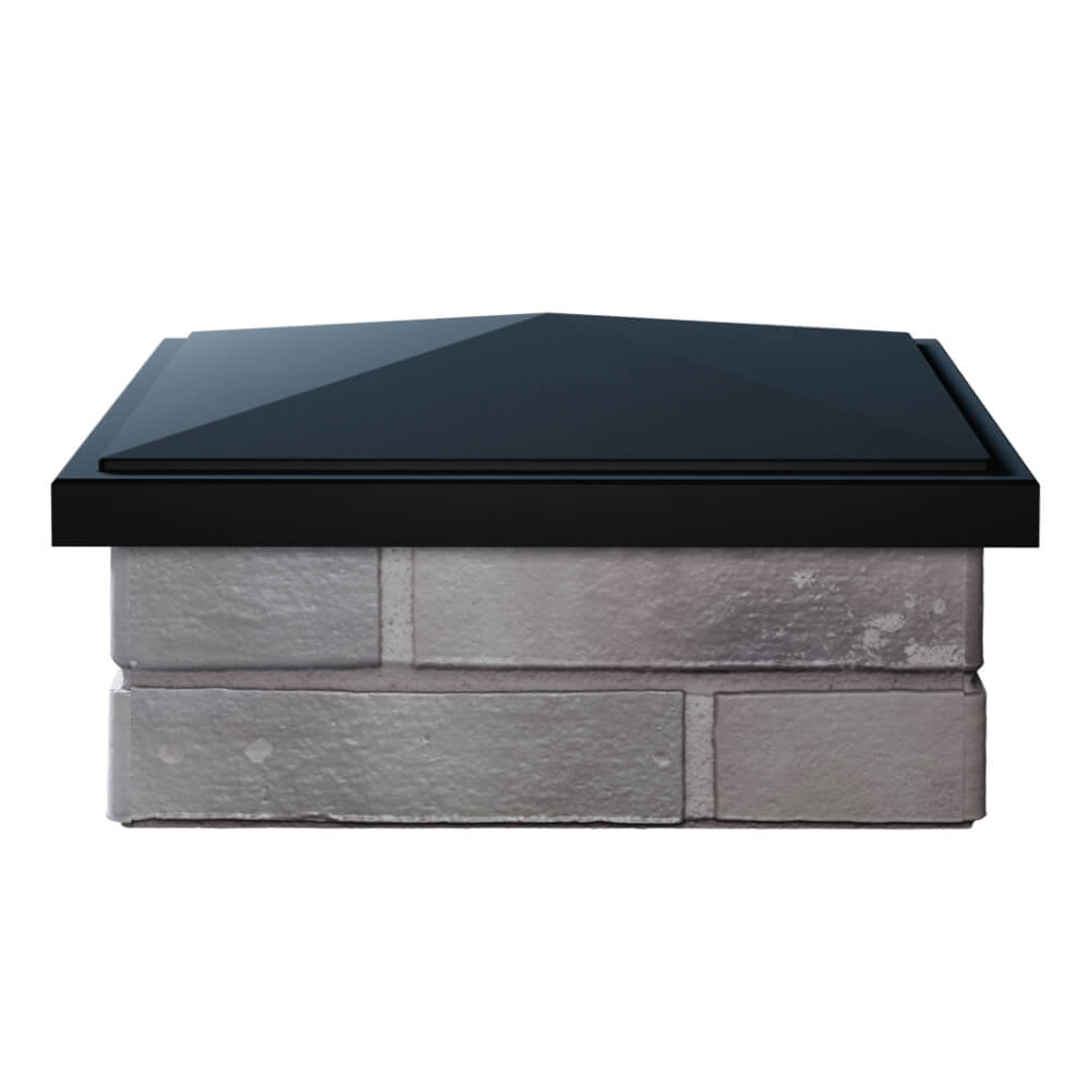 Колпак Zking БонаМоно Черный на столб 1.5х1.5 кирпича (385х385, 400х400мм) Нижний Новгород фото