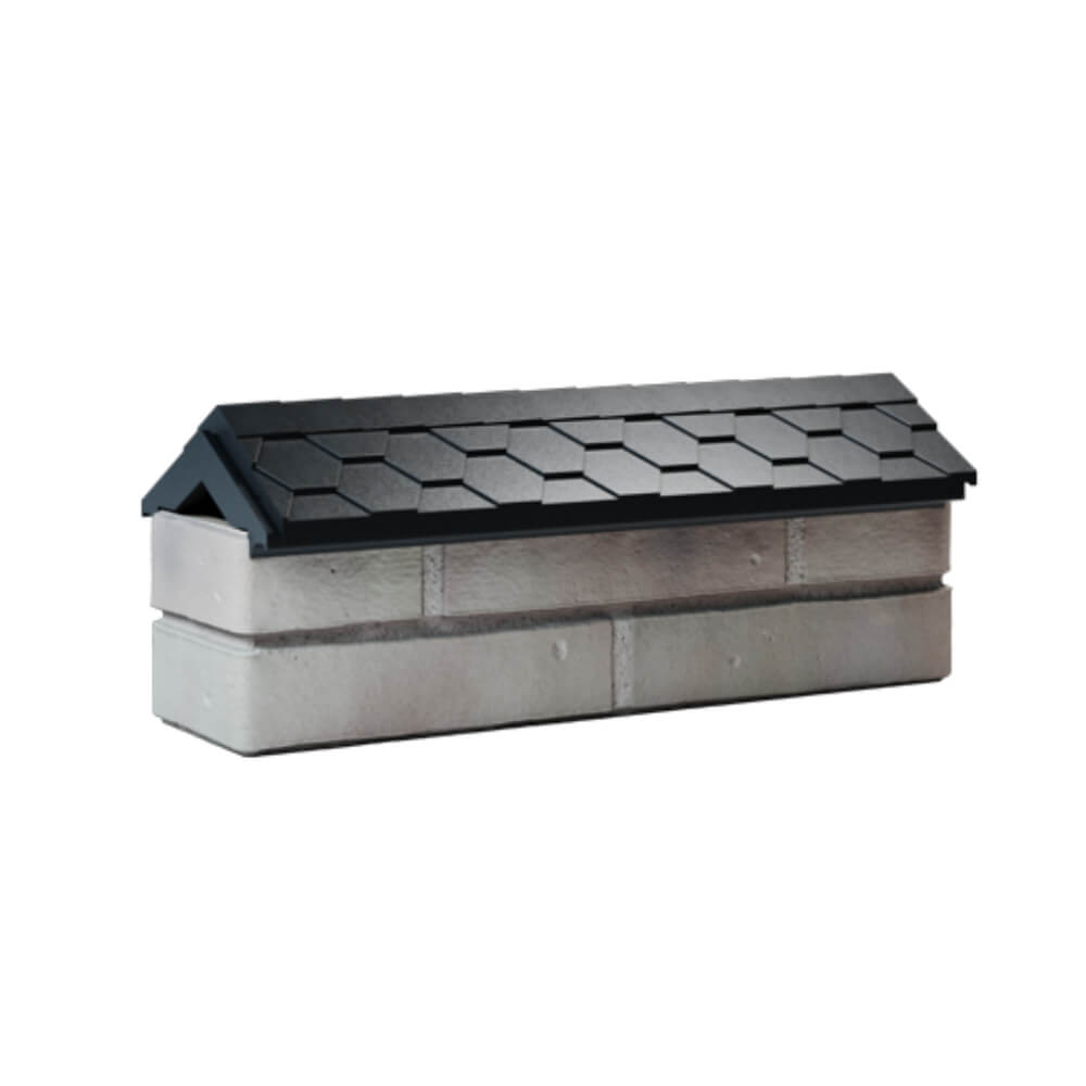 Парапет Zking Эверест Черный с посадкой на 0.5 кирпича (130мм) Нижний Новгород фото