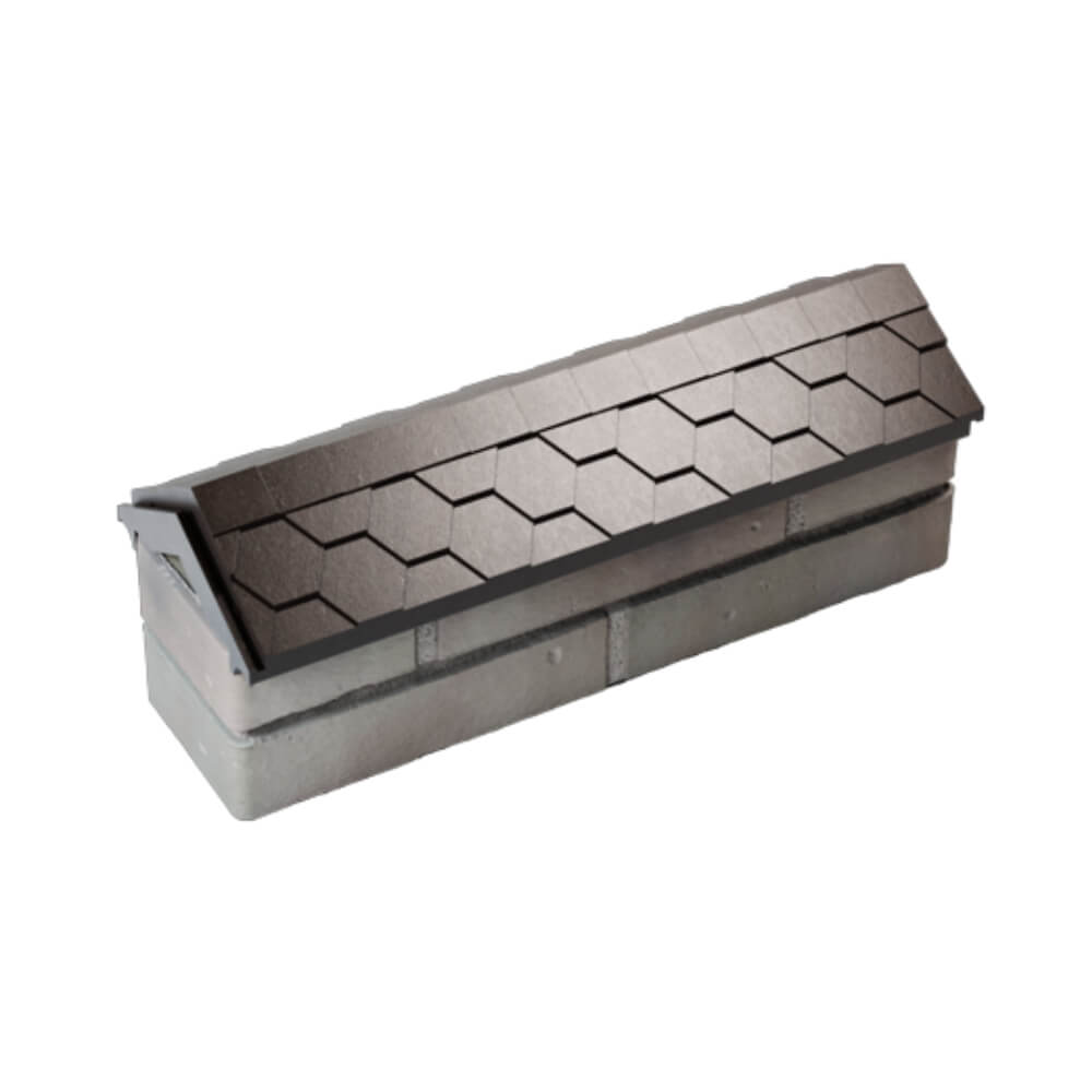 Парапет Zking Эверест Коричневый с посадкой на 0.5 кирпича (130мм) в Нижнем Новгороде фото