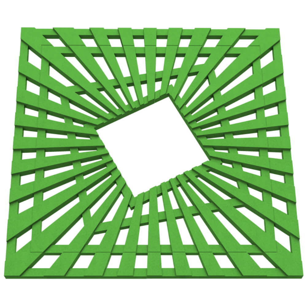 Приствольная решетка для дерева ZKING ATMOSPHERE 1.2х1.2м Зеленая в Нижнем Новгороде фото