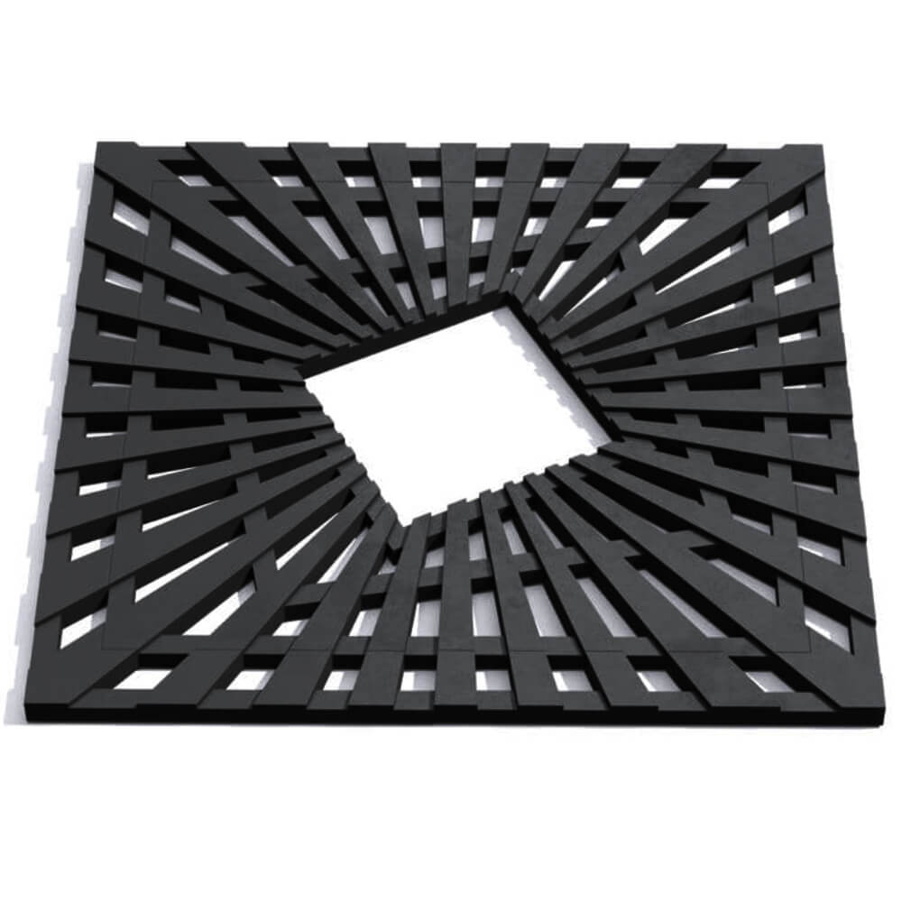 Приствольная решетка для дерева ZKING ATMOSPHERE 1.2х1.2м Черная Нижний Новгород фото