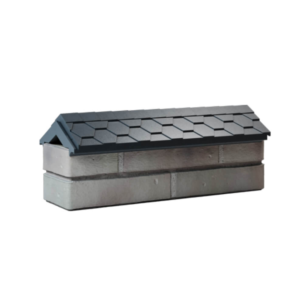 Парапет Zking Эверест Серый с посадкой на 0.5 кирпича (130мм) Нижний Новгород фото