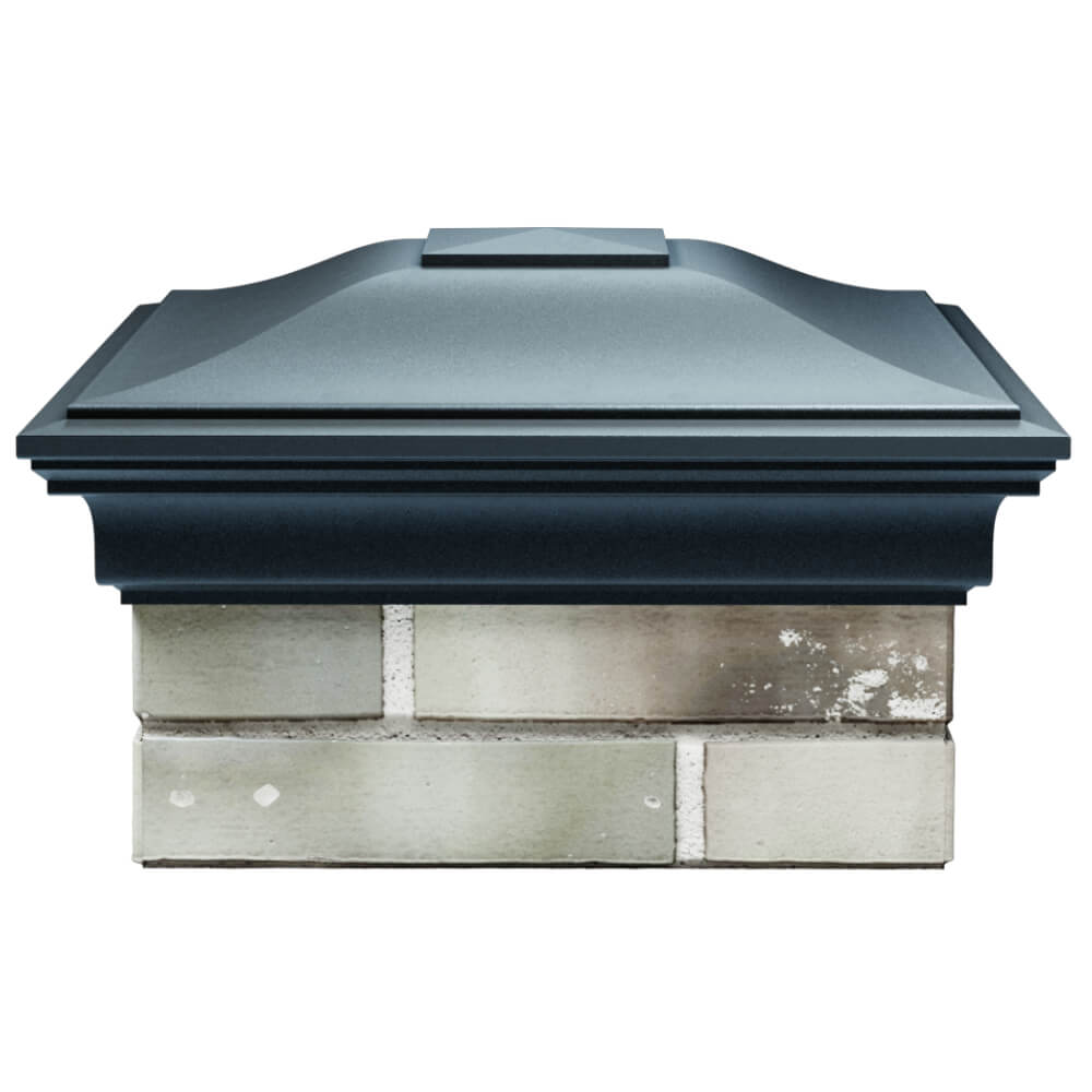 Колпак Zking Монблан Серый на столб 1.5х1.5 кирпича (385х385мм) Нижний Новгород фото