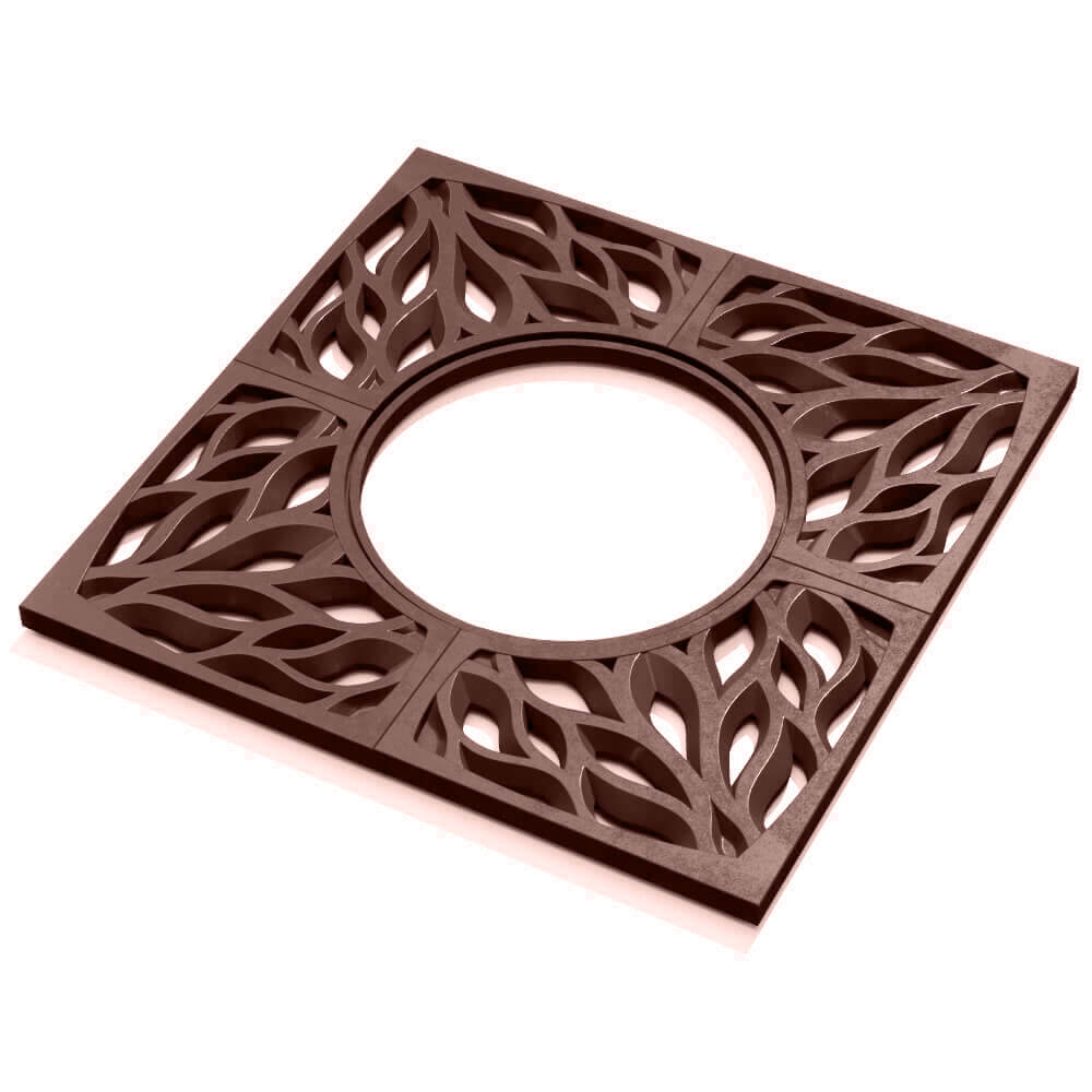 Приствольная решетка для дерева ZKING CRUST 1.2х1.2м Коричневая в Нижнем Новгороде фото