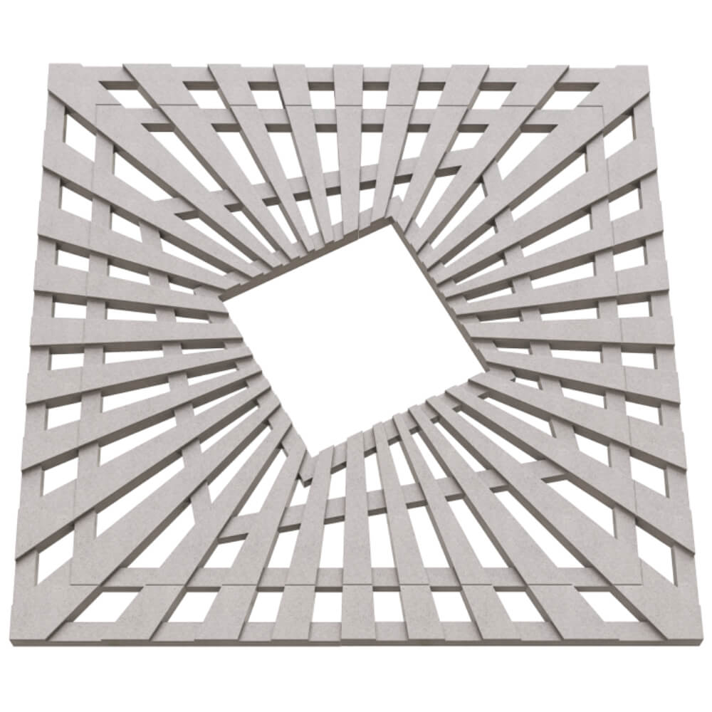 Приствольная решетка для дерева ZKING ATMOSPHERE 1.2х1.2м Бежевая в Нижнем Новгороде фото