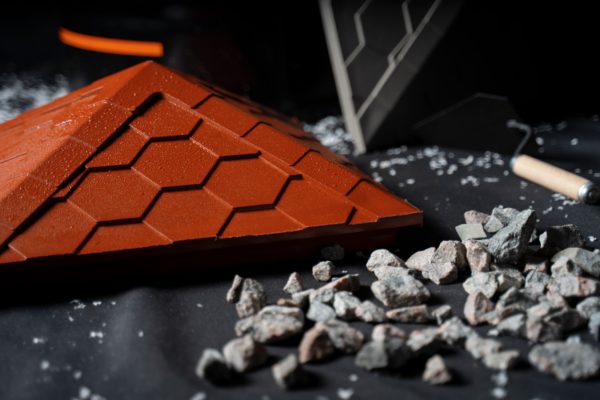 Колпак Zking Эверест Красный на столб 1.5х1.5 кирпича (390х390мм) в Нижнем Новгороде фото