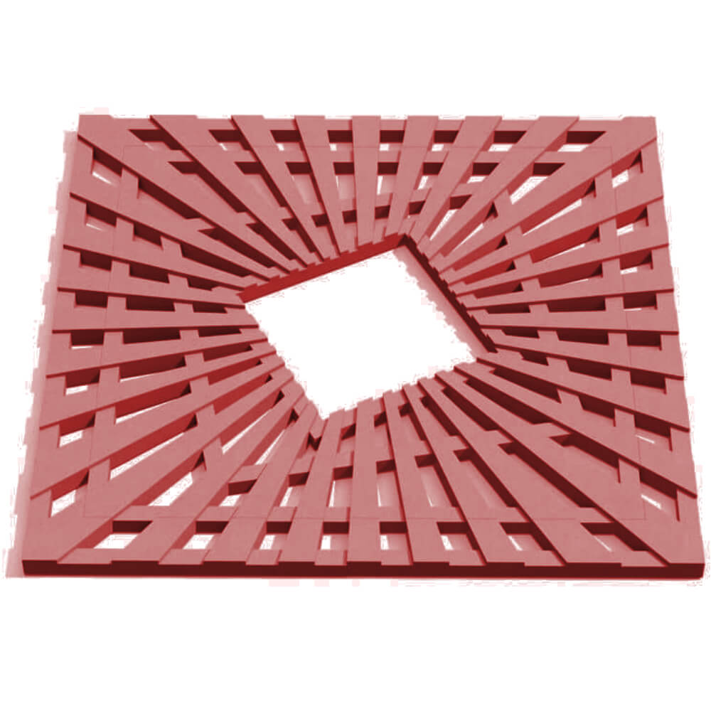 Приствольная решетка для дерева ZKING ATMOSPHERE 1.2х1.2м Красная Нижний Новгород фото