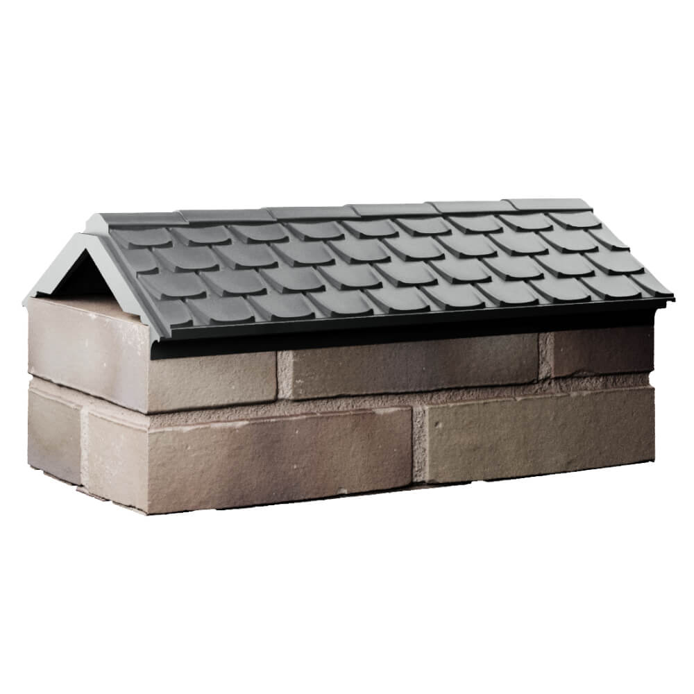 Парапет Zking Эльбрус Серый с посадкой на 1 кирпич (255мм) Нижний Новгород фото