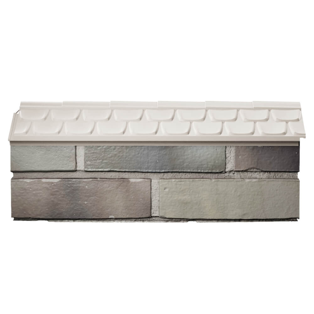 Парапет Zking Эльбрус Бежевый с посадкой на 0.5 кирпича (130мм) в Нижнем Новгороде фото