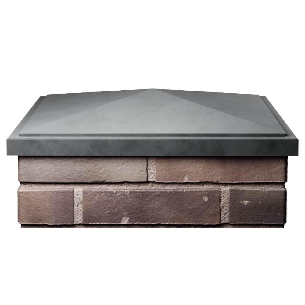 Колпак Zking БонаМоно Серый на столб 2х2 кирпича (515х515, 530х530мм) Нижний Новгород фото