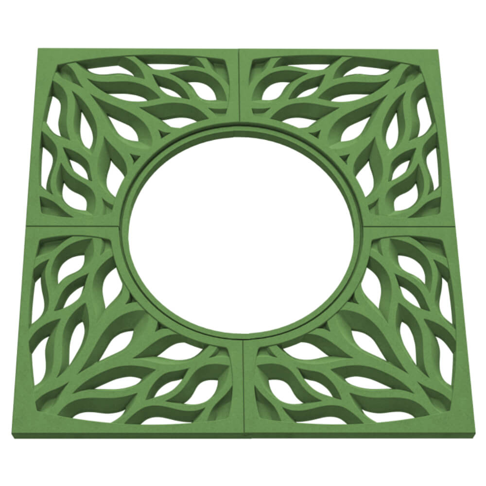 Приствольная решетка для дерева ZKING CRUST 1.2х1.2м Зеленая в Нижнем Новгороде фото