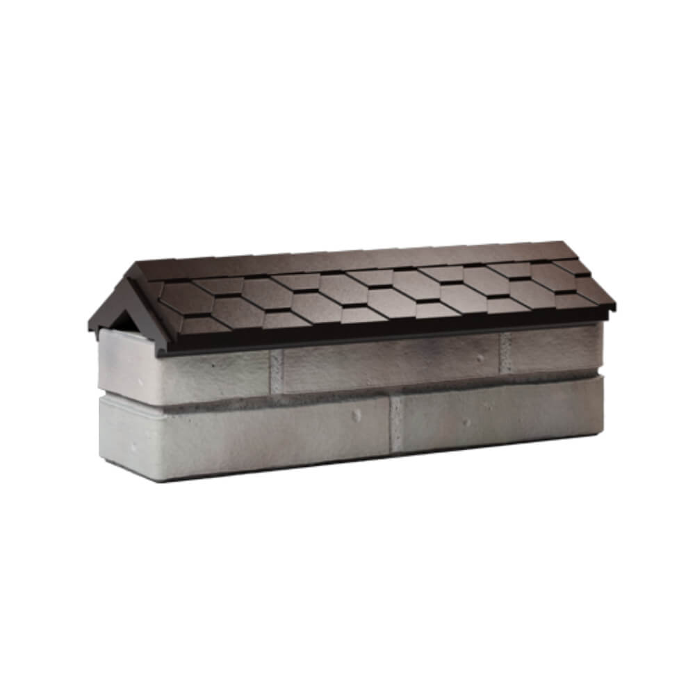 Парапет Zking Эверест Коричневый с посадкой на 0.5 кирпича (130мм) Нижний Новгород фото