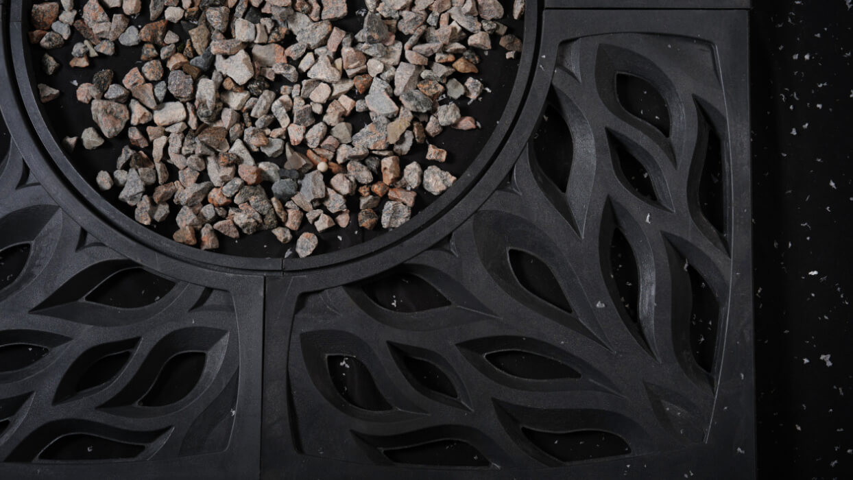 Приствольная решетка для дерева ZKING CRUST 1.2х1.2м Черная в Нижнем Новгороде фото